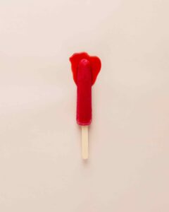 red popsicle