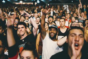 crowd of people Photo by Nicholas Green on Unsplash