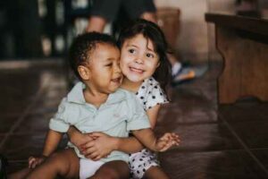 Children hugging Photo by Chayene Rafaela on Unsplash